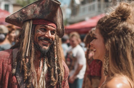 The Pirate Fest game program