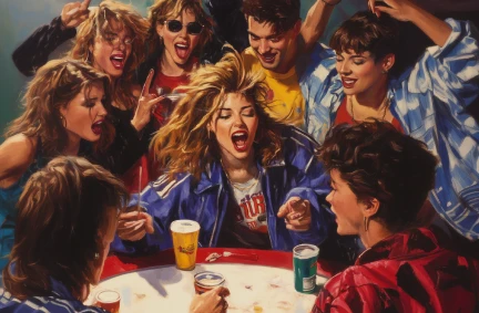 QUIZ party de Vuelta en los años 90